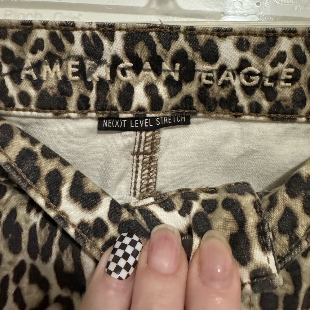 American Eagle Outfitters Leopard Print Jeggings